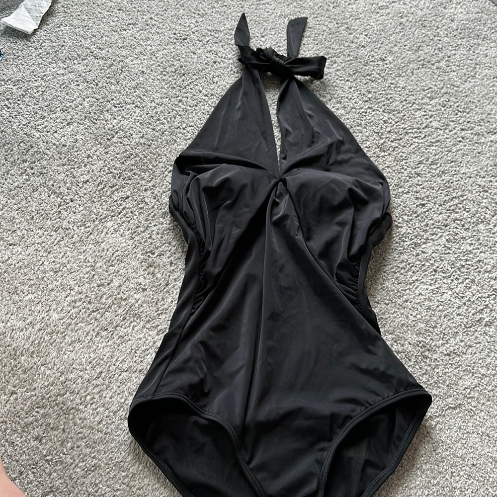 Boden halter swimsuit